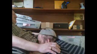 Daddy gets a blowjob