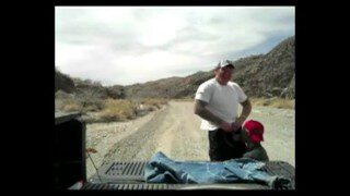 rednecks suck and fuck on a truck