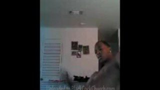 Giant Black Monster Jerking